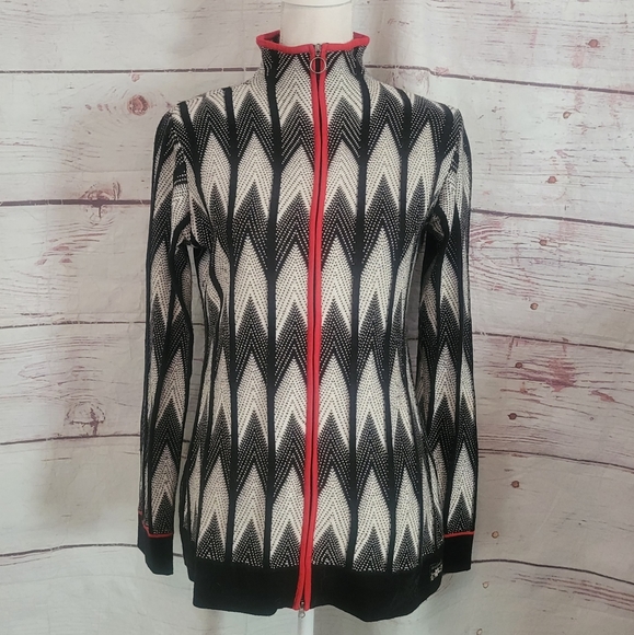 Icelandic Design Sweaters - Icelandic Design Wool Blend Full Zip Sweater